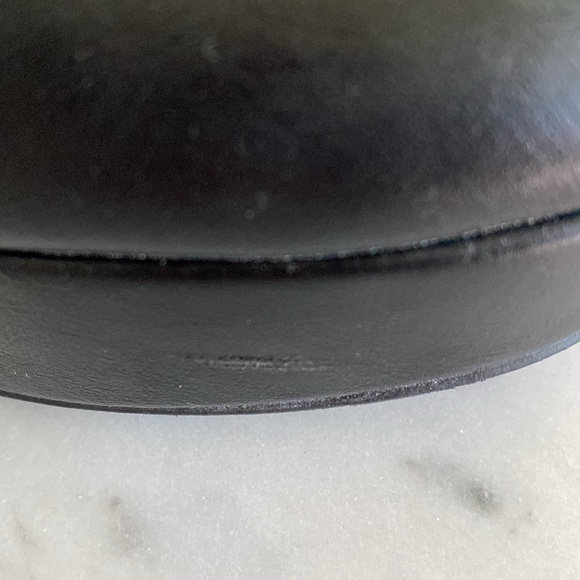 BAMBOO Black Platform Shoes with Gold Accents - Picture 13 of 16